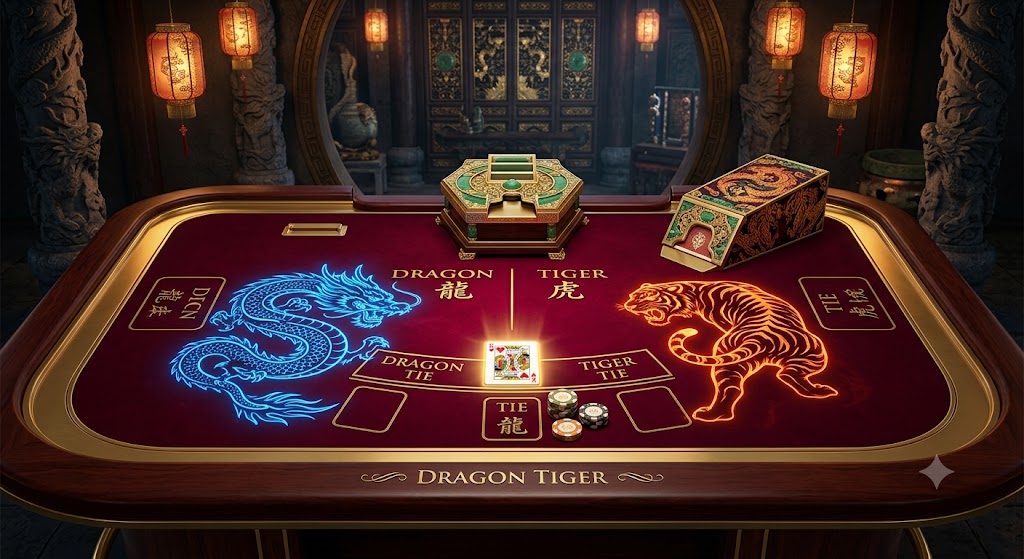 Dragon Tiger fast paced live game DDDJILI ACE