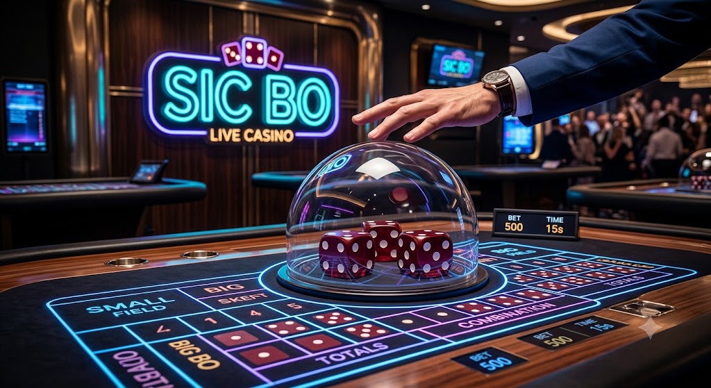 Live Sic Bo dice game real dealer DDDJILI ACE