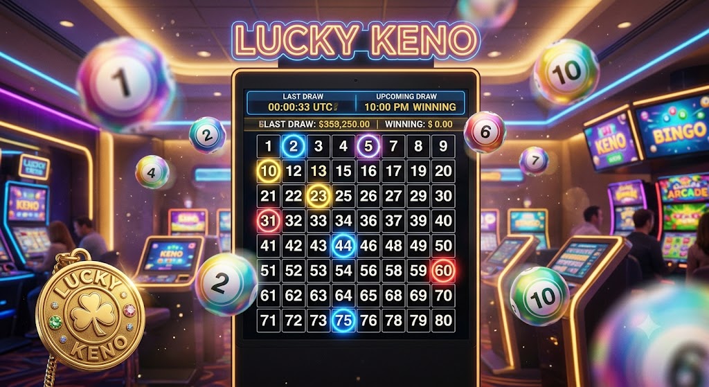 Lucky Keno daily jackpot game DDDJILI ACE